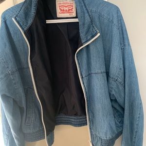denim levis jacket/windbreaker